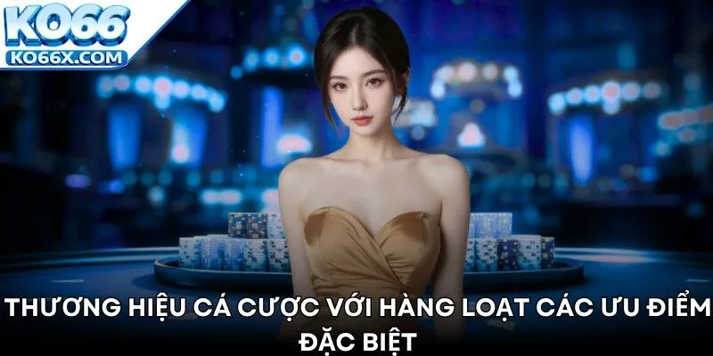 Thương hiệu cá cược với hàng loạt các ưu điểm đặc biệt